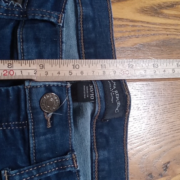 BANANA REPUBLIC Womens Jeans Preowned Used Work Office Casual Blue 30 / 10 - Picture 5 of 9